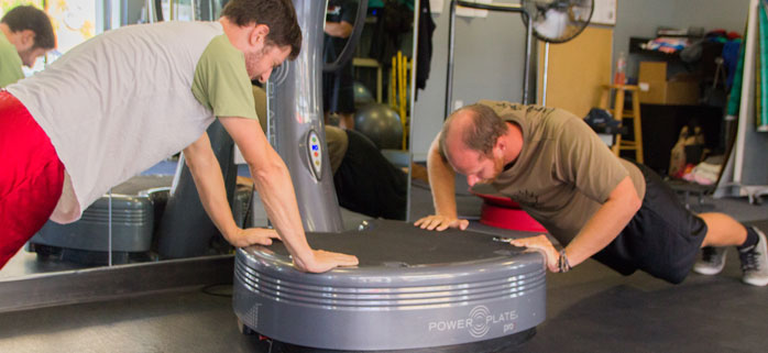 Powerplate whole body vibration training at Function First in San Diego